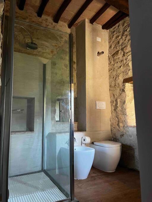 Medieval Tower In Umbria With Swimming Pool Montelagello Ngoại thất bức ảnh