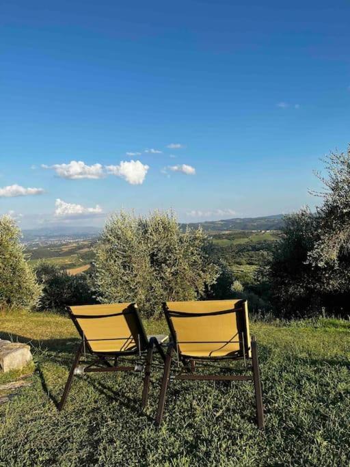Medieval Tower In Umbria With Swimming Pool Montelagello Ngoại thất bức ảnh