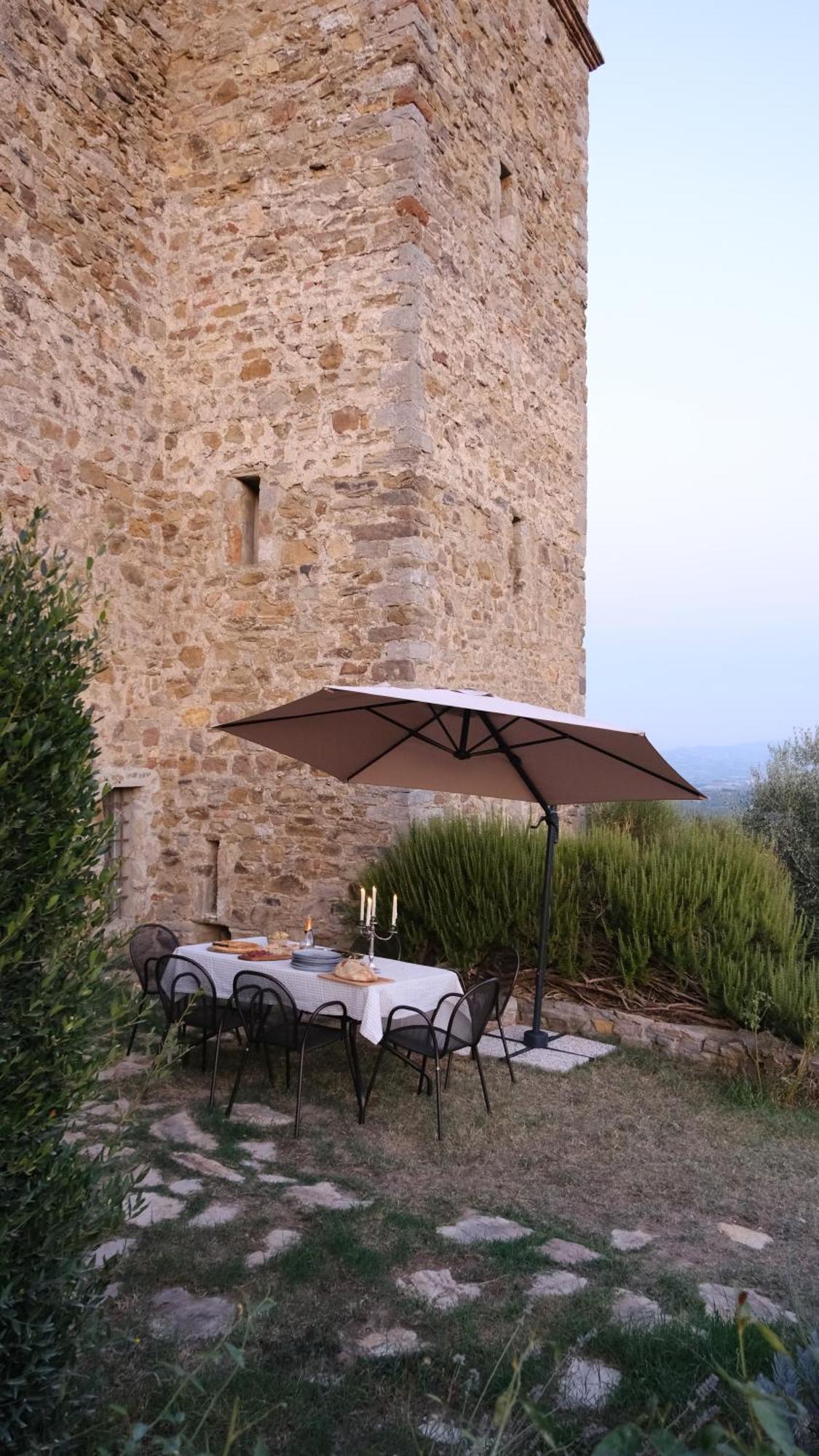 Medieval Tower In Umbria With Swimming Pool Montelagello Ngoại thất bức ảnh